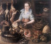 RYCK, Pieter Cornelisz van The Kitchen Maid AF oil painting